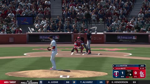 MLB The Show 25 St Louis Cardinals Franchise Game 3 Twins Vs Cardinals CPU Vs CPU
