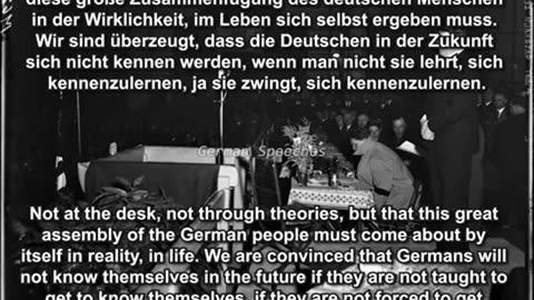 Adolf Hitler - Election campaign speech,