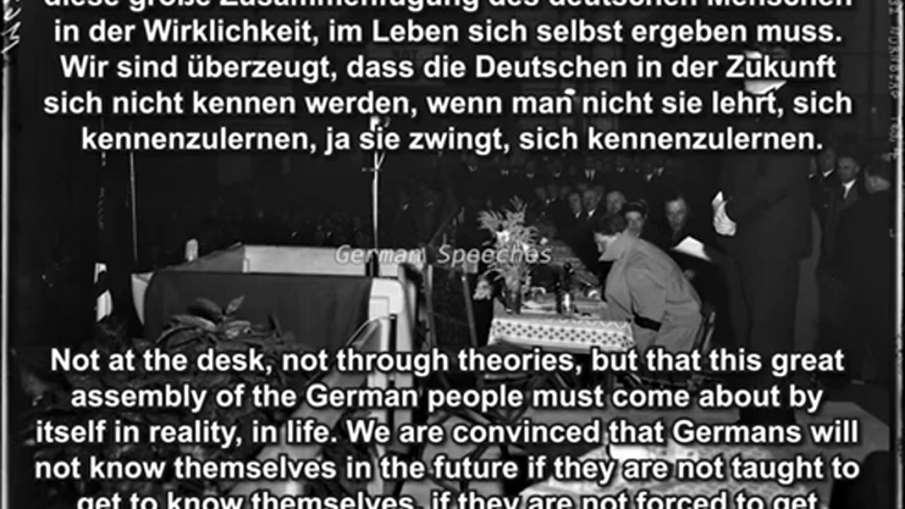 Adolf Hitler - Election campaign speech,