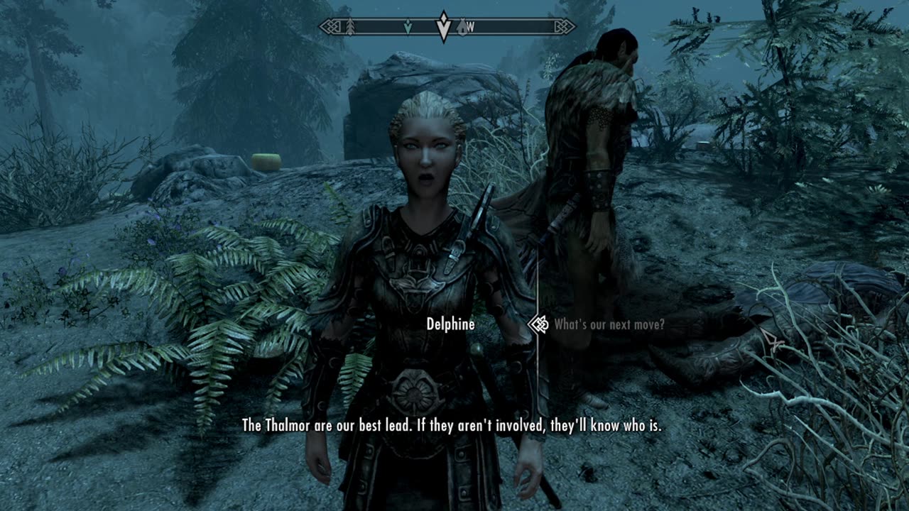 Teliesin's rant about delphines accusation on the thalmor