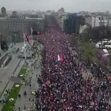 Protesta në Beograd