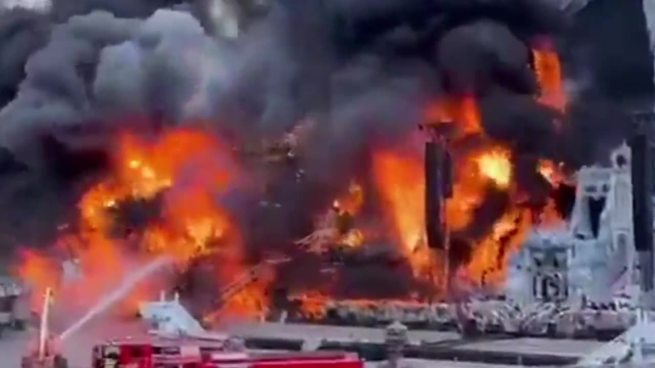 El escenario principal de Tomorrowland se incendia