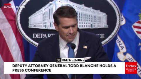 Todd Blanche - 2,000 videos and 180k Epstein Images released today