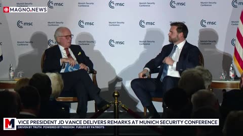 Vice President JD Vance Talks Russia-Ukraine Peace Strategy at The Munich Security Conference