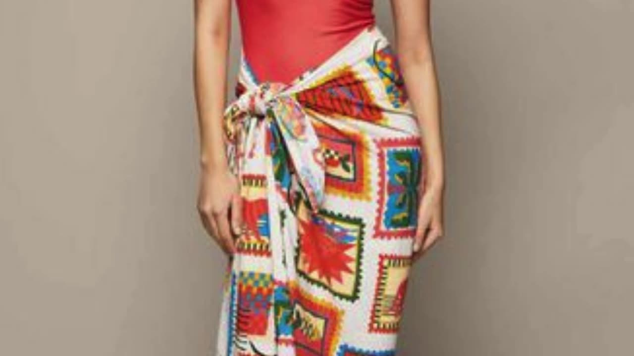 Avon Printed Sarong Fashion Summer Sale