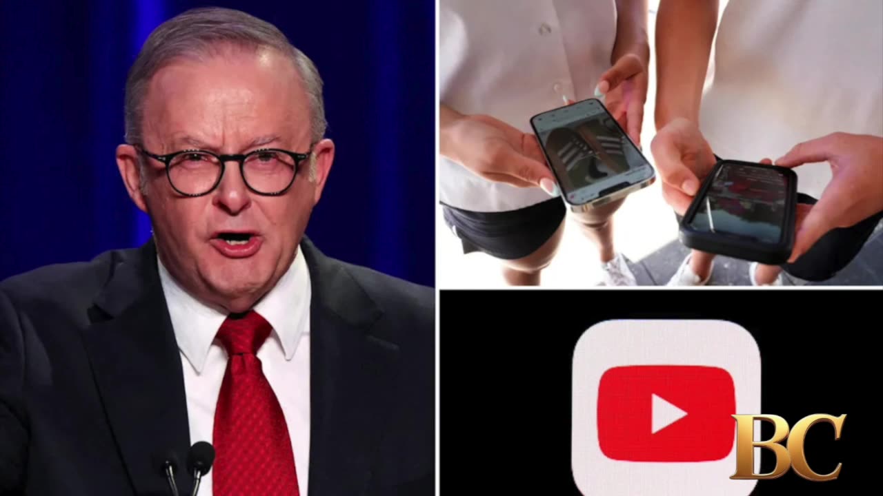 Australia bans YouTube accounts for children under 16 in reversal of previous stance