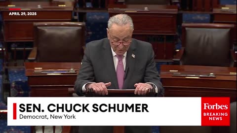 '100 Days From Hell': Chuck Schumer Issues Brutal Takedown Of Trump After Poor Approval Rating Polls