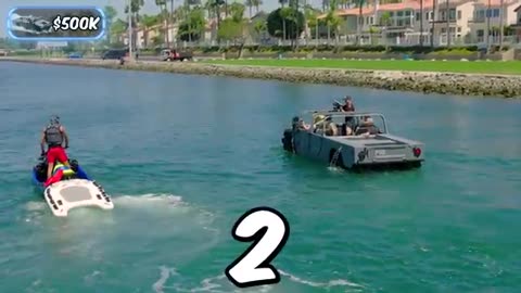 $1 car vs $1,000,000,000 car