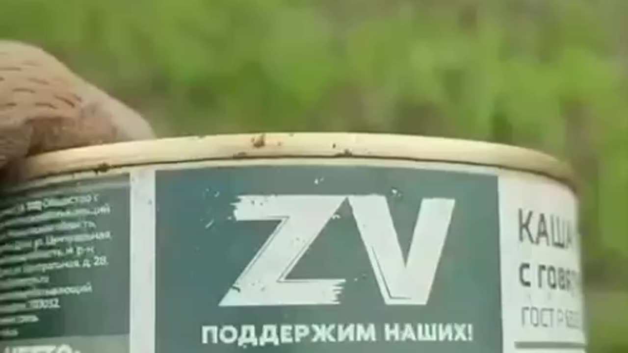 Its Either Rotten Food, or No Food At All for Russian Soldier
