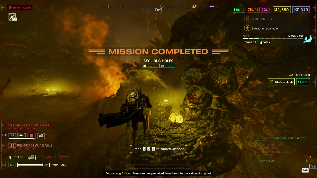 Hive world Oshaune Blitz mission with randoms Super helldive lvl 10