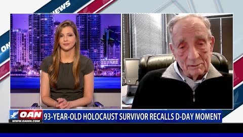 93-Year-Old Holocaust survivor recalls D-Day moment