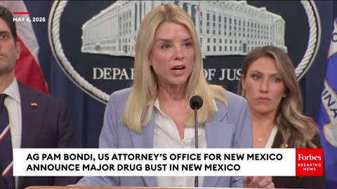 JUST IN: Pam Bondi Suggests Alleged Drug Traffickers Could Be Sent To Alcatraz