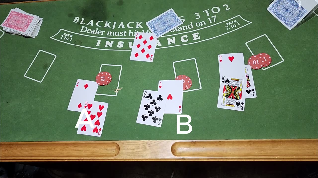 THREE PLAYER SHOE