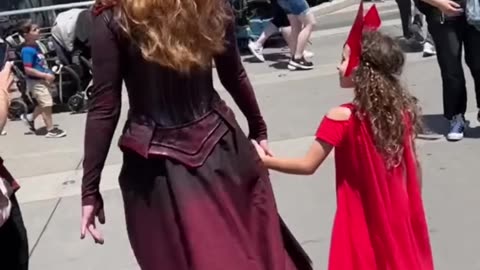A Glitch In The Matrix Caught On Camera At Disneyland #shorts