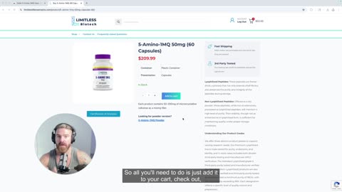 How to Order 5-Amino-1MQ Peptide – Full Walkthrough for Beginners