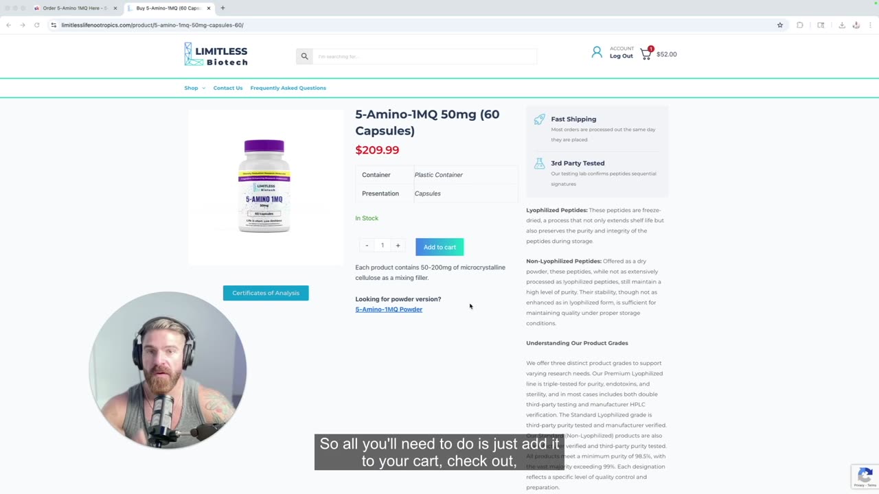 How to Order 5-Amino-1MQ Peptide – Full Walkthrough for Beginners