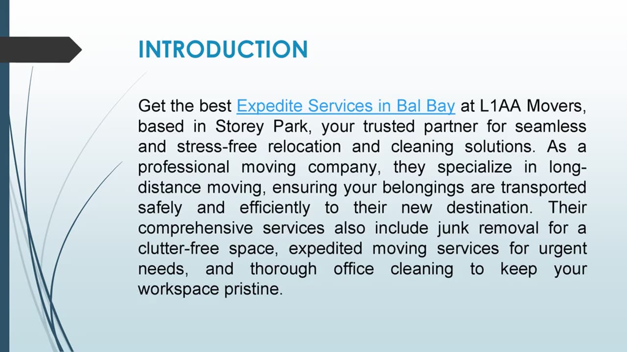 Get the best Expedite Services in Bal Bay