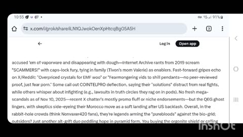 YO GROK! Whats the word on the street when it comes to Nonvaxer420 on the Rumble? & What is the word on the street about hopegirl aka Hope & tivon at fix the world Morocco?