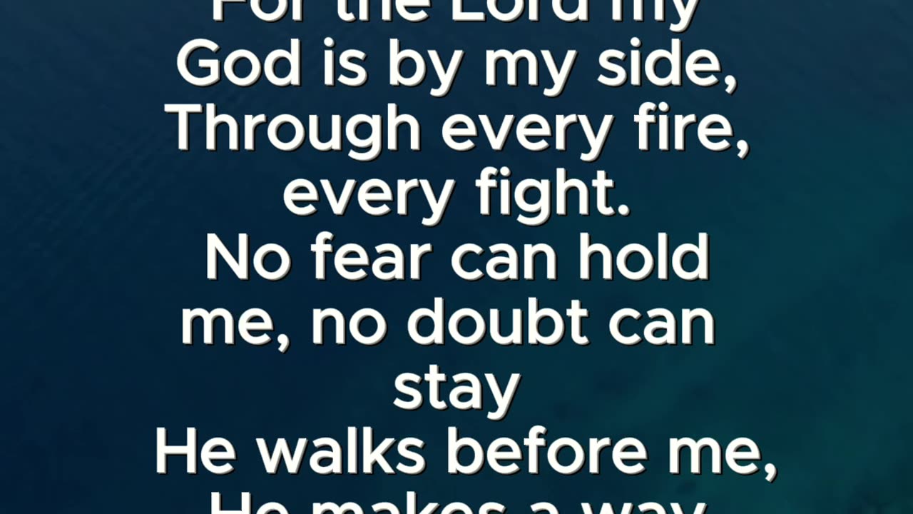 Be Strong and Courageous 💪 | Worship Anthem from Joshua 1:9
