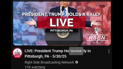 LIVE: President Trump Holds a Rally in Pittsburgh, PA - 5/30/25