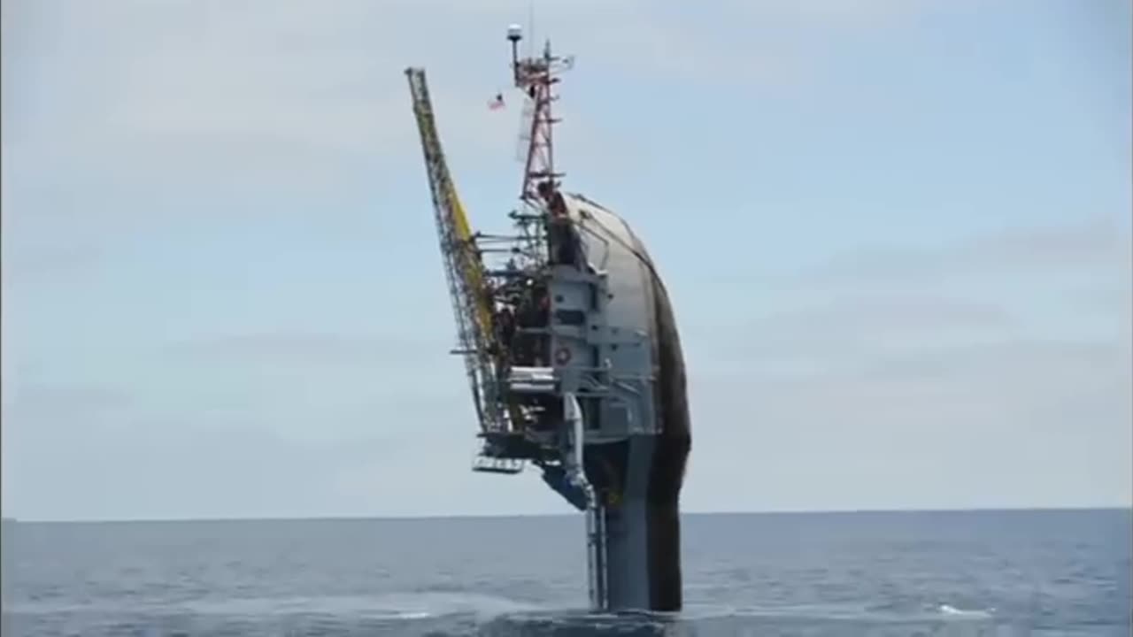 The strangest ship in the world? The tilting colossus that survived the Cold War returns to the sea