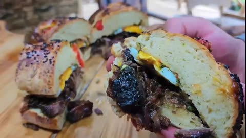 Relaxing Cooking in Nature, The PERFECT Sandwich Part 8
