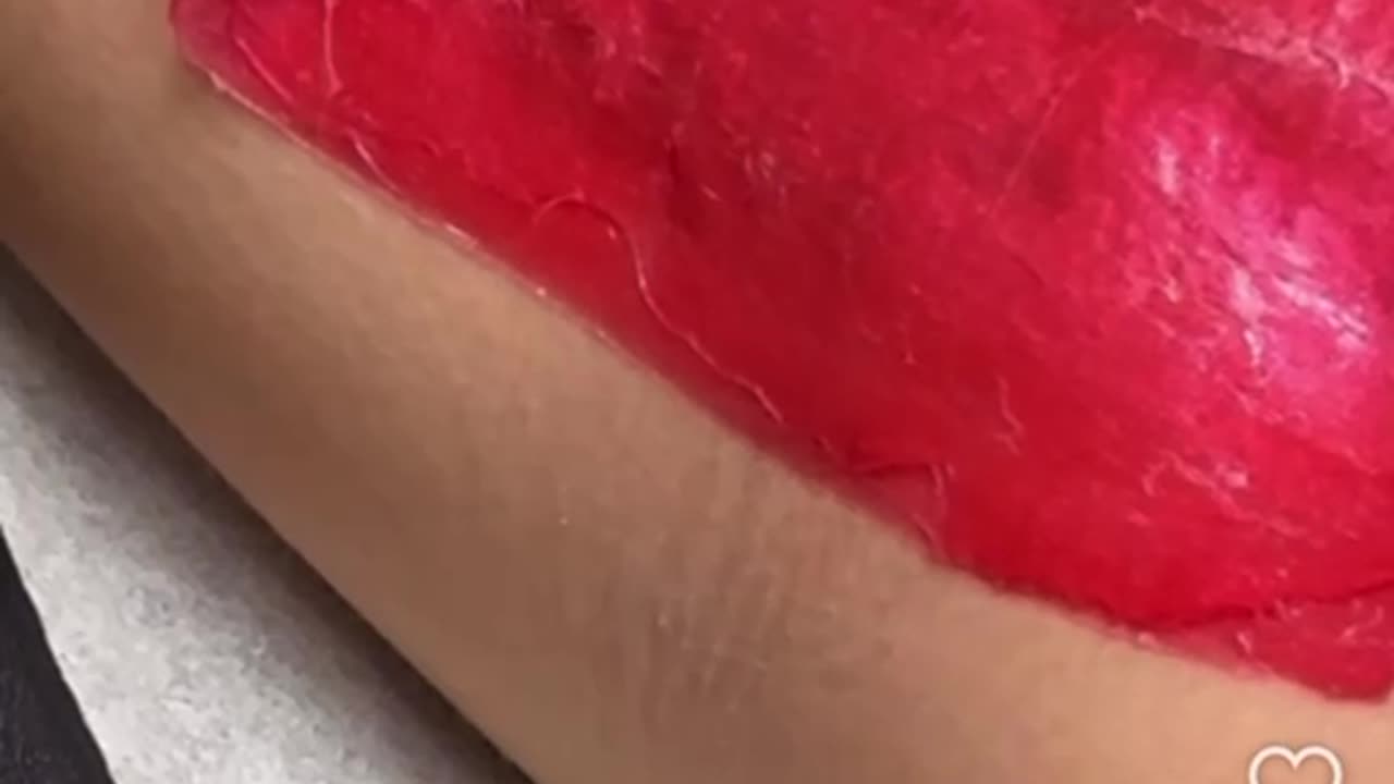 Indiana Underarm Waxing Tutorial | Sexy Smooth Cherry Desire Hard Wax Demo by @e.marie.esthetics