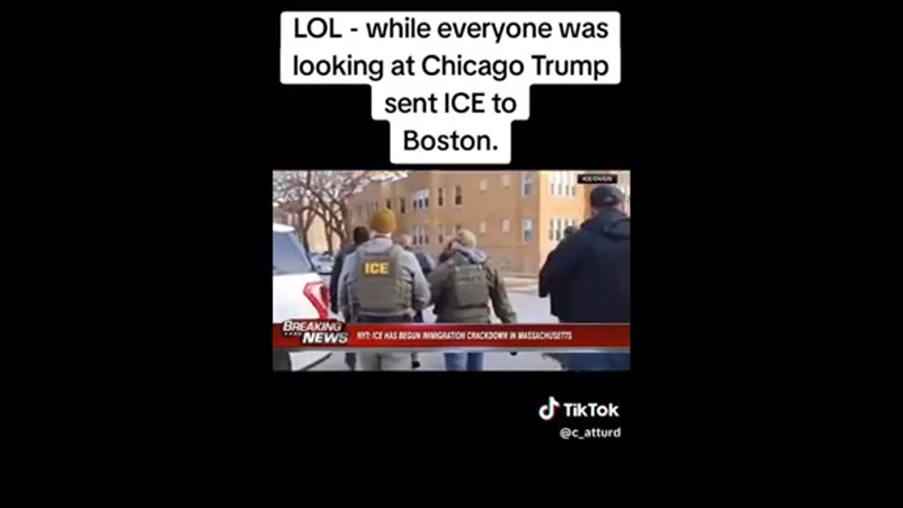 ICE in Boston ..