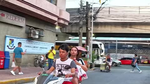 San Juan St. in Pasay City, Philippines