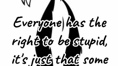 Sylvester: you’re stupid!