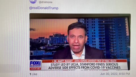 June 30, 2022 Dr Makary - Fox Business -