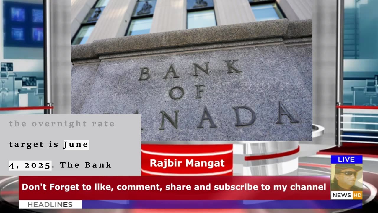 Bank of Canada holds policy rate at 2¾%