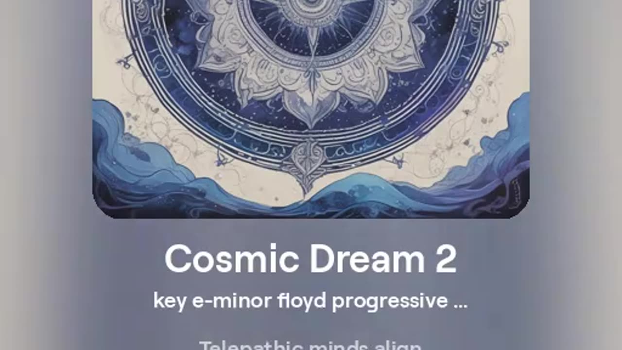 Cosmic Dream Number 8 holds the KEY