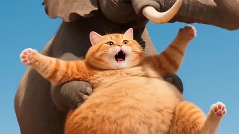 Orange's Cat Secret Life #cat #catlover #funny #orangecat