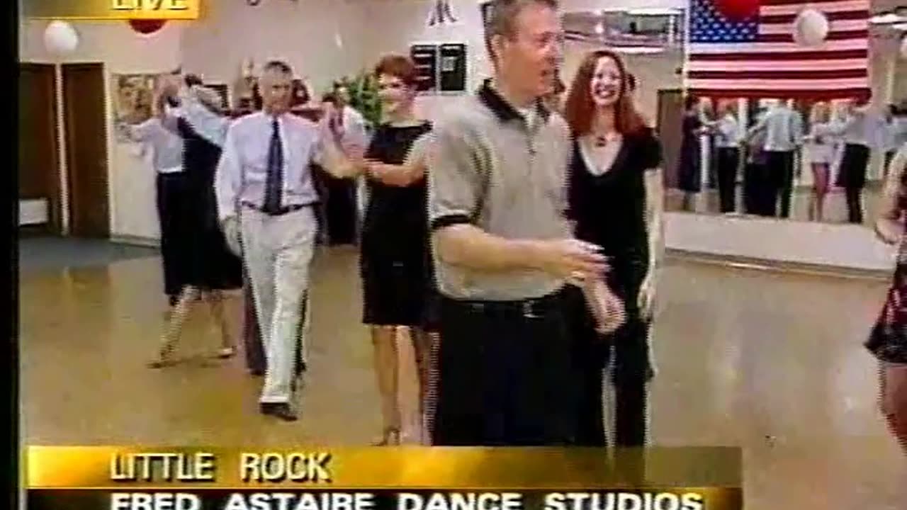 2002 "Good Morning Arkansas" With Central Arkansas Dancers