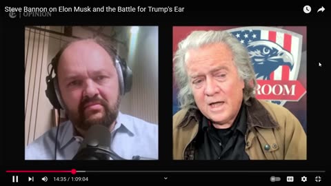Stephen Bannon Compares Donald Trump to Mort Sahl