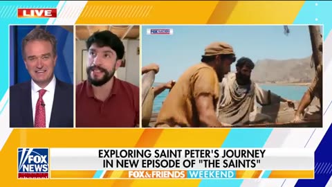 Jesus saw 'modesty' in St. Peter, says 'Saints' actor
