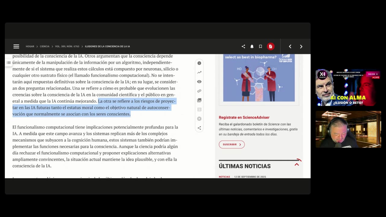 AI CON ALMA ¿Iusión o reto?