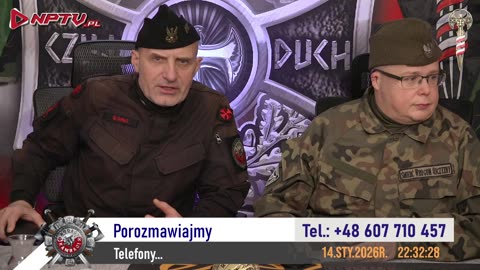 Porozmawiajmy Śr. 14.1.2026r. W. Olszański, M. Osadowski Rodacy Kamraci NPTV.pl