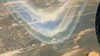 Ukrainian Attack Helicopter Flying Low, Firing Rockets into Russian Lines