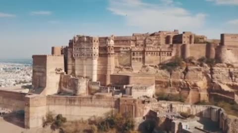 Mehrangarh Fort – A Palace Build By The Titans, India