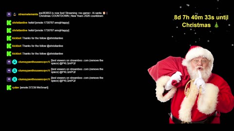 Ai Santa 🎅 | Christmas COUNTDOWN | New Years 2026 countdown