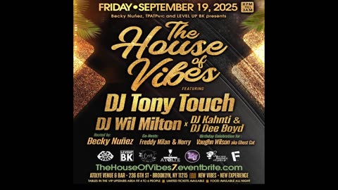 BLISS NYC with Wil Milton 9.6.25