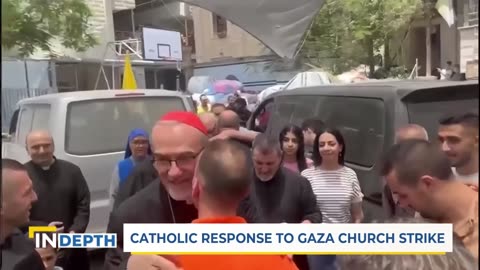 After Israel strikes a Catholic church in Gaza, Netanyahu calls Pope Leo | EWTN News in-depth