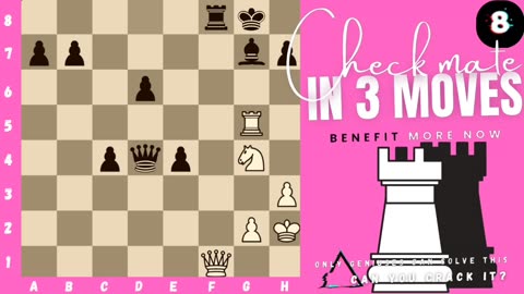 Can you checkmate in 3 moves ? (P.11) (White to play)♟️
