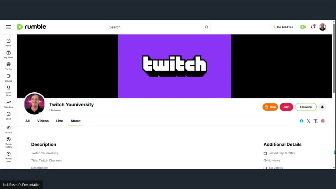 Twitch Youniversity