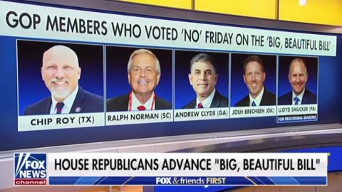 The big beautiful Bill moves ahead without any changes