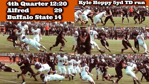 Prototype 428: Buffalo State's Kyle Hoppy 5yd TD run vs Alfred