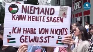 Berlin Erupts in Chaos as Protesters Clash With Police Over Gaza Crisis | Gaza Starvation Protest