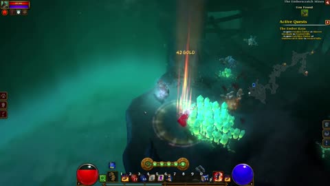 Torchlight II - Emberscratch Mines - King Pogg - Boss Fight [Engineer]